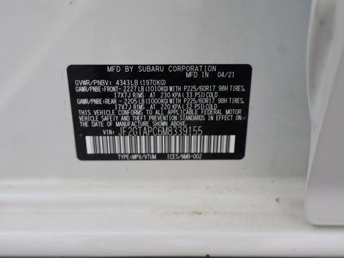 Used 2021 Subaru Crosstrek 2.0i Premium image 45