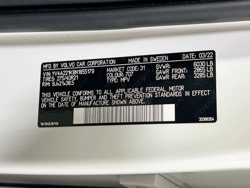 Used 2022 Volvo XC90 T6 Momentum w/ Advanced Package image 30