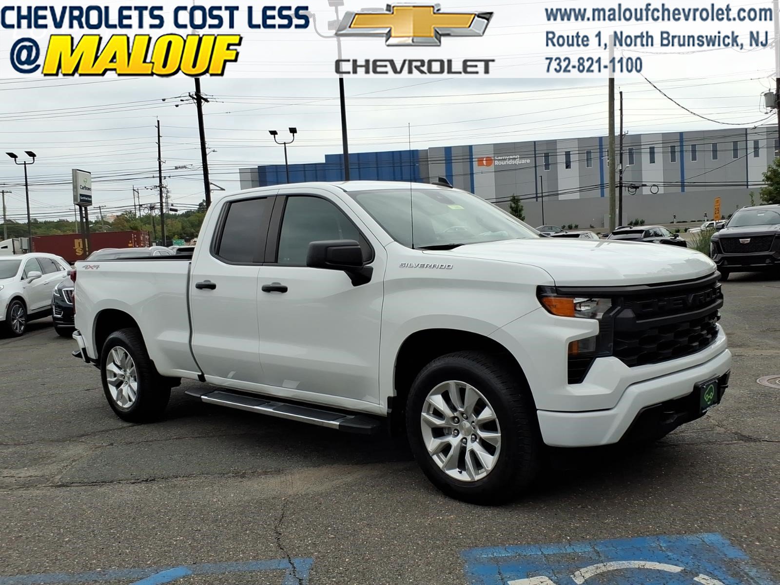 Certified 2023 Chevrolet Silverado 1500 Custom AWD/4WD image 1