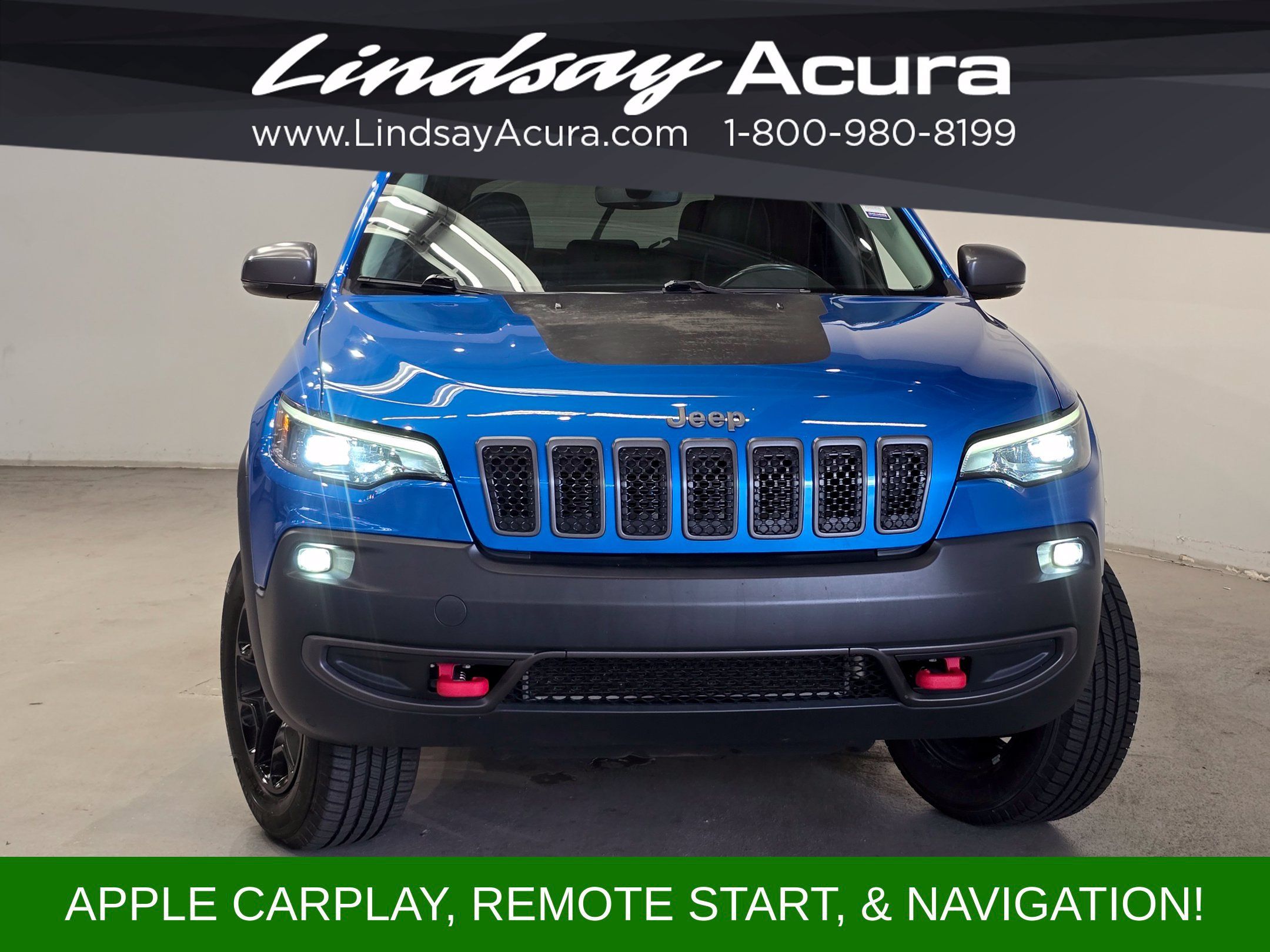 Used 2019 Jeep Cherokee Trailhawk w/ Cold Weather Group AWD/4WD image 2