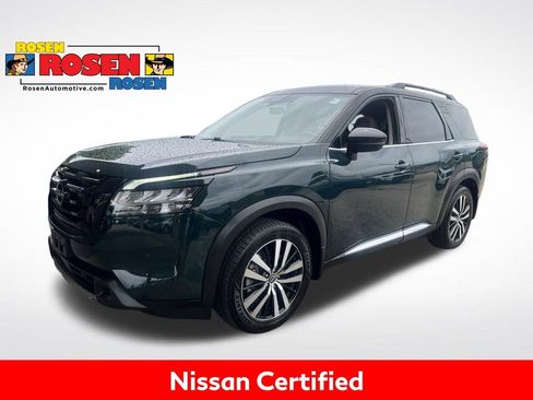 Certified 2024 Nissan Pathfinder Platinum w/ Black Appearance Package AWD/4WD image 1