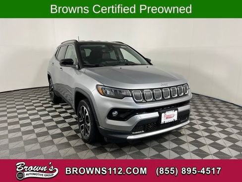 Used 2022 Jeep Compass Limited AWD/4WD image 1