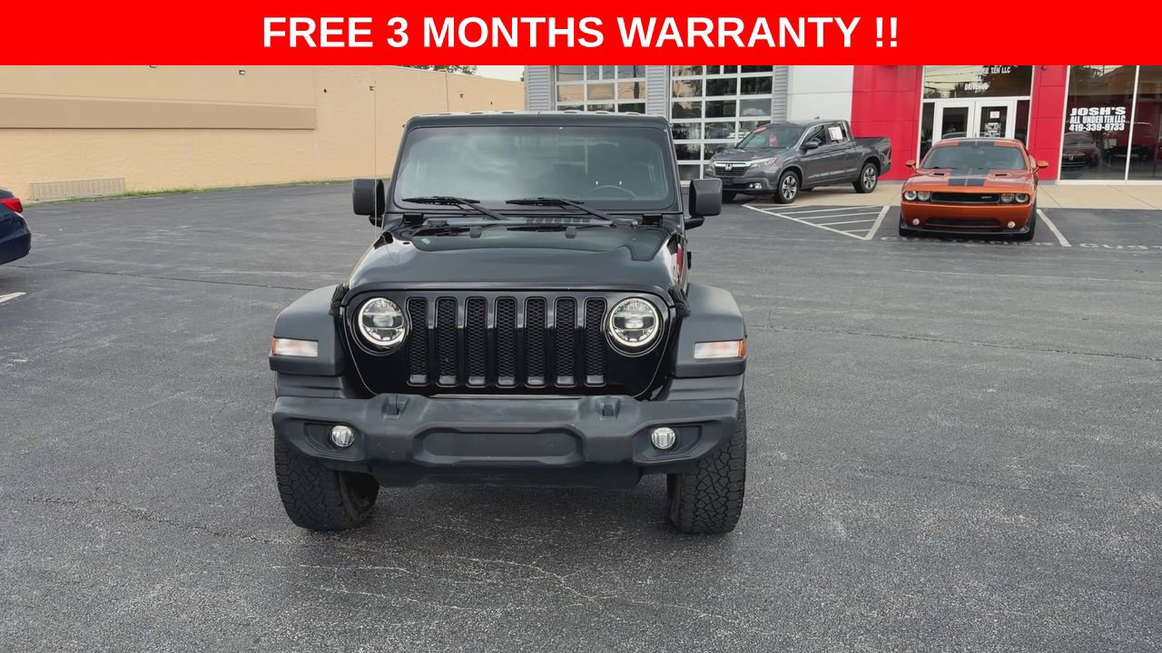 Used 2021 Jeep Wrangler Unlimited Sport AWD/4WD image 3
