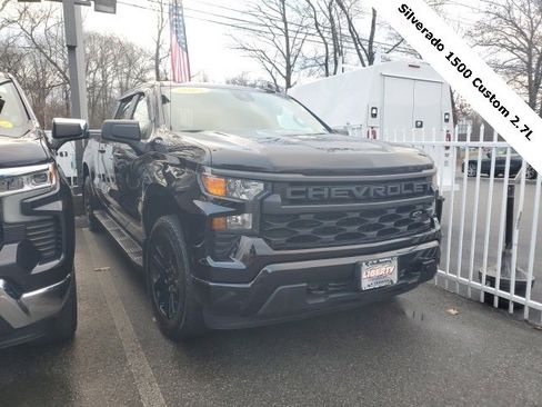 Used 2023 Chevrolet Silverado 1500 Custom w/ LPO, Dark Essentials Package image 2