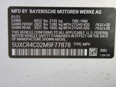 Used 2021 BMW X5 sDrive40i w/ Convenience Package RWD image 48
