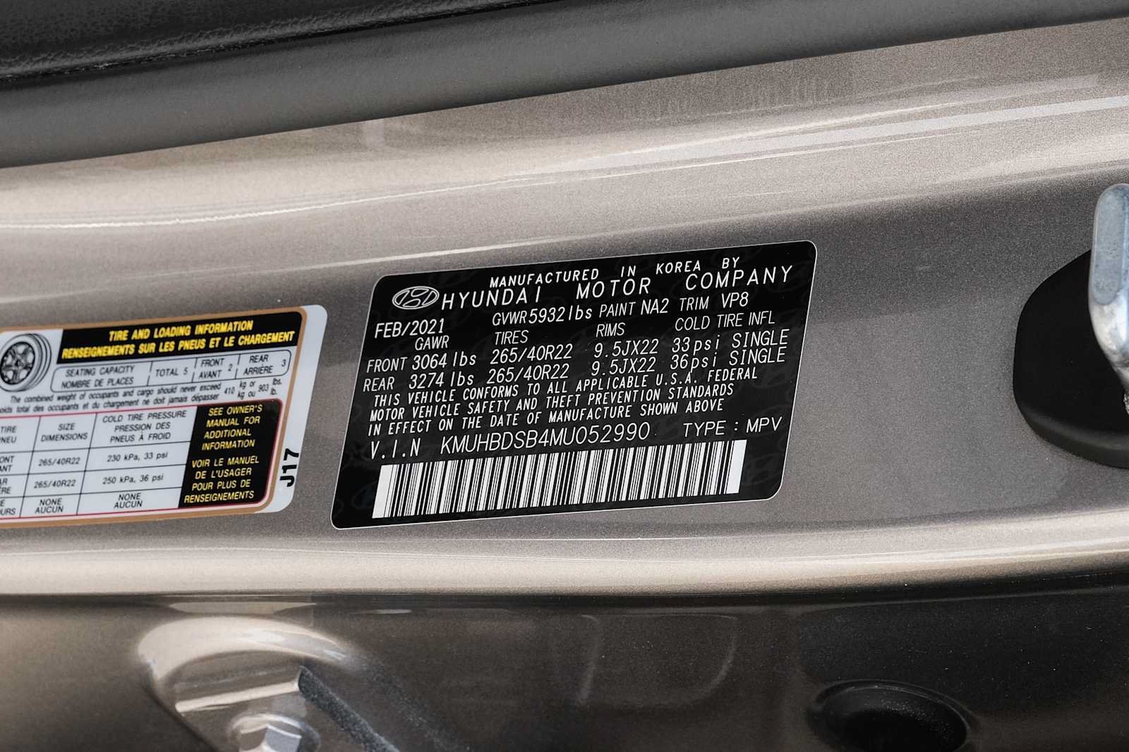 Used 2021 Genesis GV80 2.5T w/ Prestige Package 04 AWD/4WD image 61