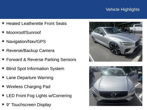 Used 2022 Volvo S60 B5 Momentum w/ Premium Package FWD image 9
