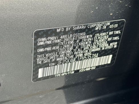 Certified 2023 Subaru Forester Wilderness image 34