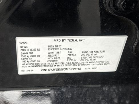 Used 2021 Tesla Model Y Performance AWD/4WD image 53