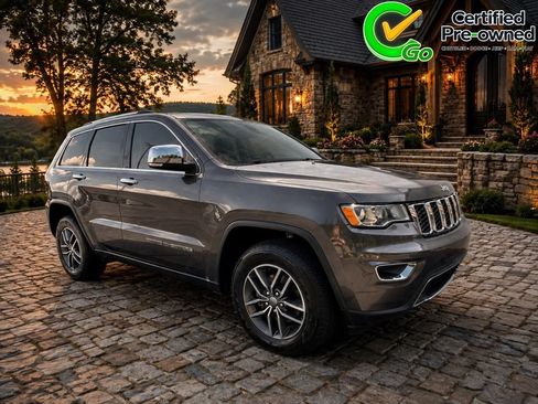 Certified 2017 Jeep Grand Cherokee Limited w/ Trailer Tow Group IV RWD image 1