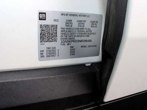 Used 2022 Chevrolet Tahoe Z71 w/ Luxury Package image 36