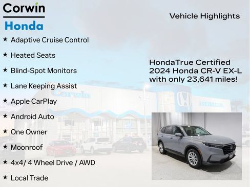 Used 2024 Honda CR-V EX-L image 9