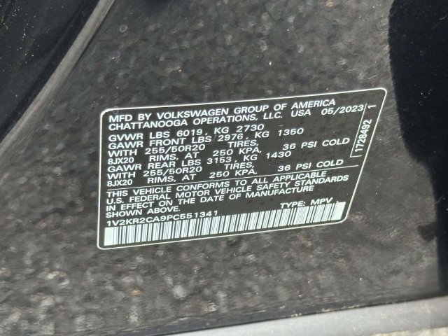 Used 2023 Volkswagen Atlas SE w/ Panoramic Sunroof Package AWD/4WD image 27