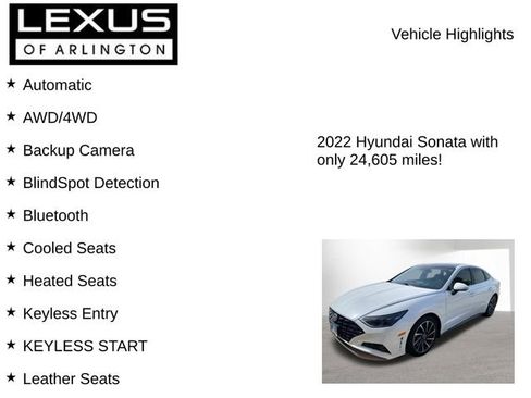 Used 2022 Hyundai Sonata Limited FWD image 7