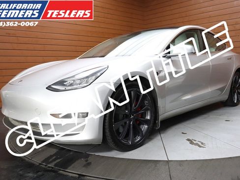 Used 2020 Tesla Model 3 Performance image 1