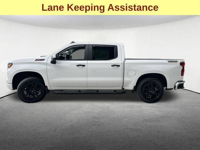 Used 2024 Chevrolet Silverado 1500 Custom w/ Turbomax Blackout Package AWD/4WD image 6