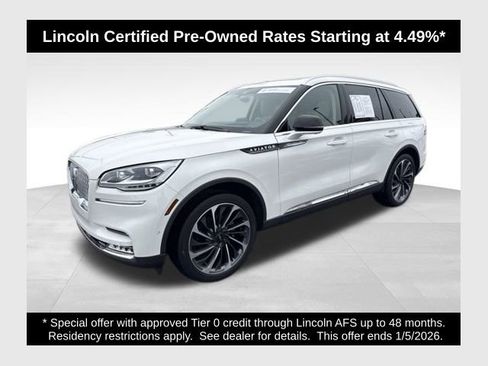 Certified 2023 Lincoln Aviator Reserve w/ Equipment Group 201A image 1