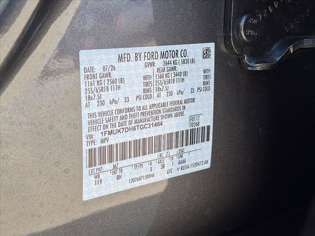 New 2026 Ford Explorer Active RWD image 18