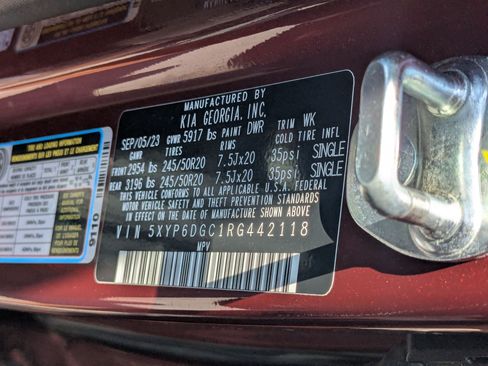 Used 2024 Kia Telluride S w/ S Sunroof Package AWD/4WD image 35