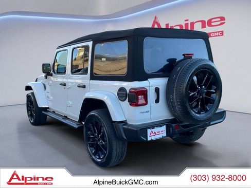 Used 2022 Jeep Wrangler Unlimited Sahara w/ Cold Weather Group image 3
