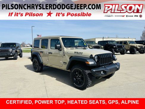 Used 2022 Jeep Wrangler Unlimited Sport image 1