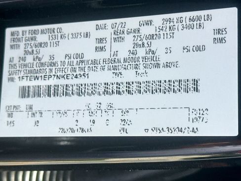 Used 2022 Ford F150 XL w/ STX Appearance Package AWD/4WD image 34