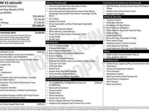 New 2026 BMW X3 xDrive30 w/ Premium Package image 4