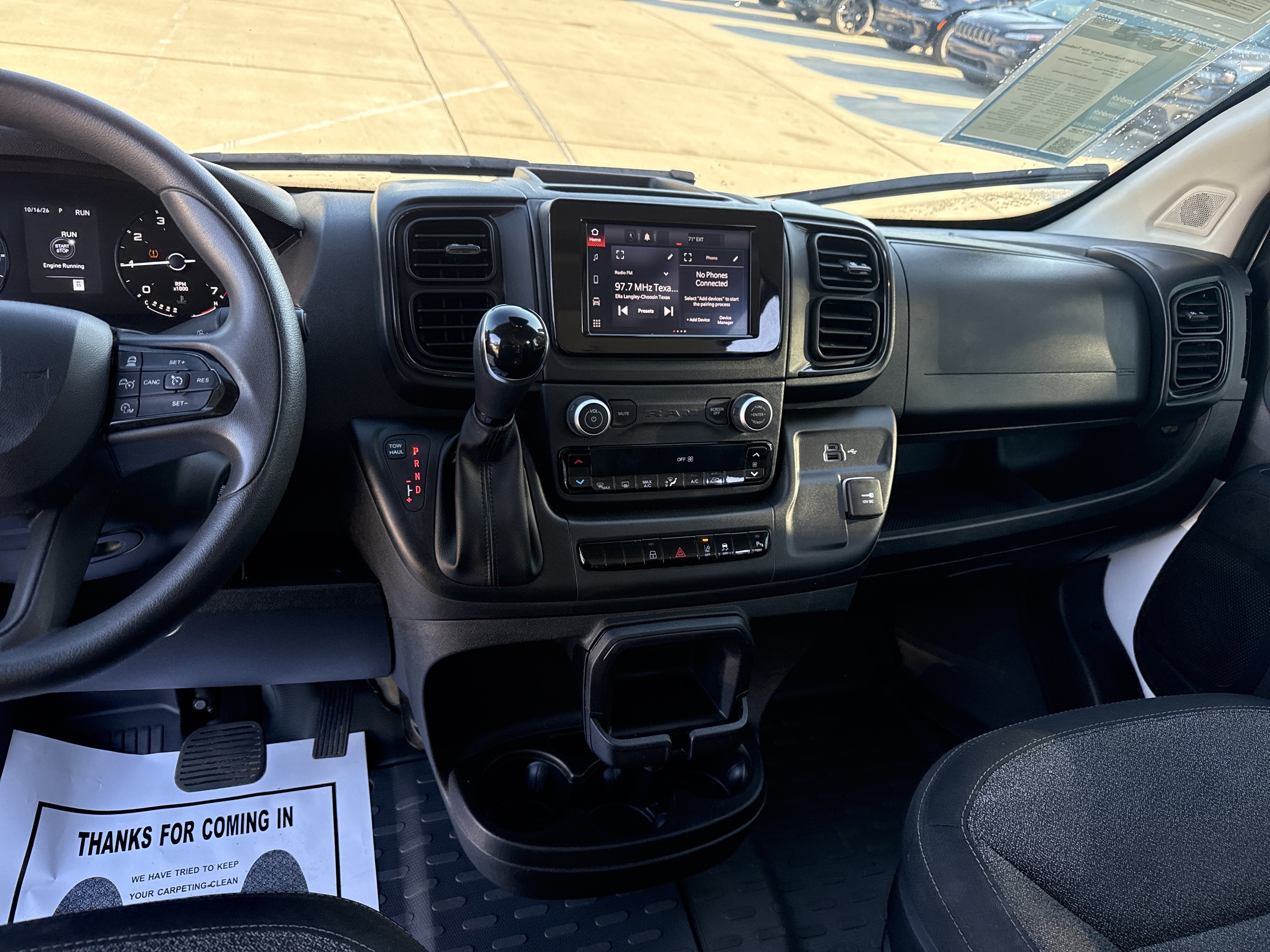 Used 2024 RAM ProMaster 1500 w/ Safety Group FWD image 30