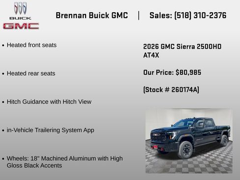 Certified 2026 GMC Sierra 2500 AT4X AWD/4WD image 30