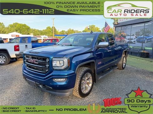 Used 2016 GMC Sierra 1500 SLT AWD/4WD image 1