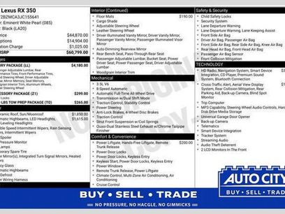 Used 2018 Lexus RX 350 AWD w/ Luxury Package