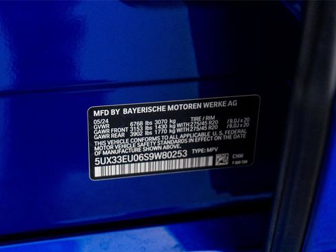 Used 2025 BMW X5 M60i AWD/4WD image 57