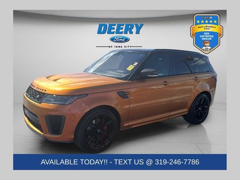 Used 2019 Land Rover Range Rover Sport SVR AWD/4WD image 1