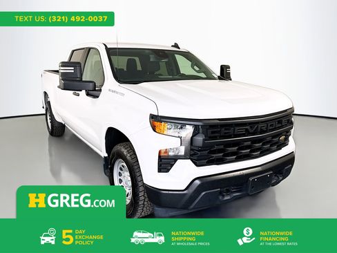 Used 2023 Chevrolet Silverado 1500 W/T w/ WT Value Package AWD/4WD image 1