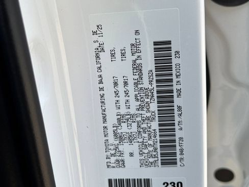 New 2026 Toyota Tacoma SR5 image 18