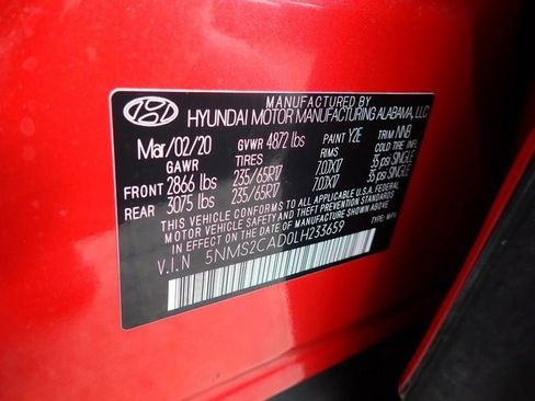 Used 2020 Hyundai Santa Fe SE image 21