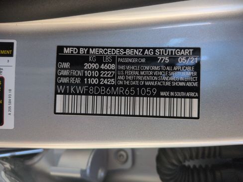 Used 2021 Mercedes-Benz C 300 Sedan w/ Premium Package image 38