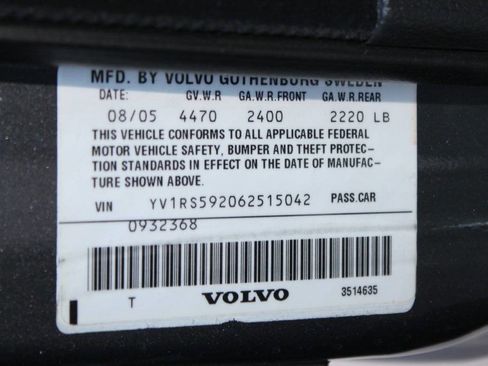 Used 2006 Volvo S60 2.5T image 9