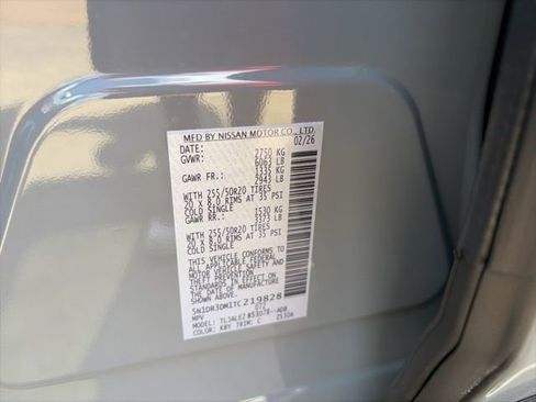 New 2026 Nissan Pathfinder Platinum image 25