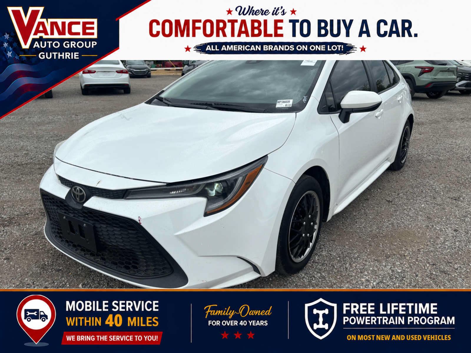 Used 2021 Toyota Corolla LE FWD image 1