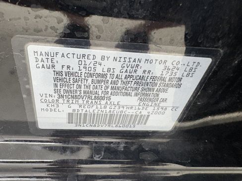 Used 2024 Nissan Versa S w/ S Plus Package image 30
