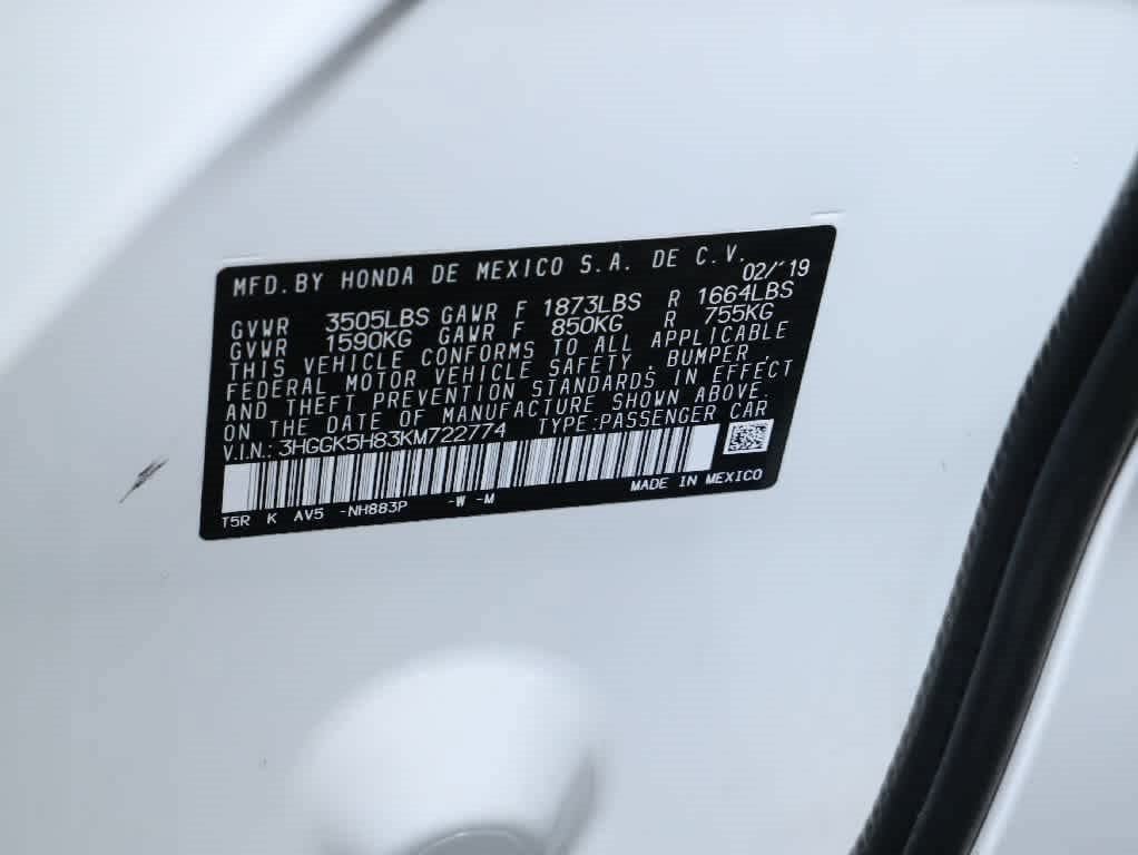 Used 2019 Honda Fit EX image 21