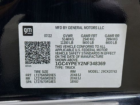 Used 2022 Chevrolet Silverado 2500 LTZ w/ LTZ Plus Package image 32