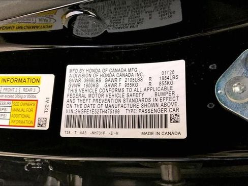 New 2026 Honda Civic Si image 20