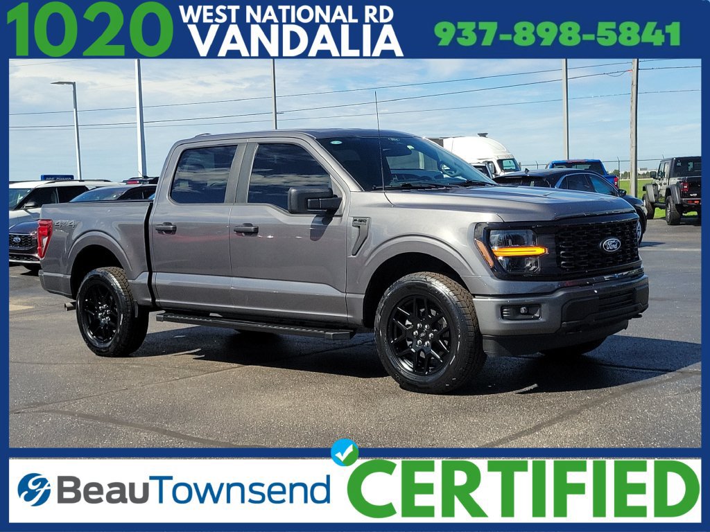 Certified 2024 Ford F150 STX w/ STX Black Appearance Package AWD/4WD 360° Tour