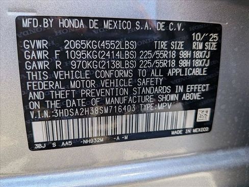 Certified 2025 Acura ADX AWD image 24