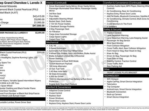 New 2026 Jeep Grand Cherokee L 4WD image 4