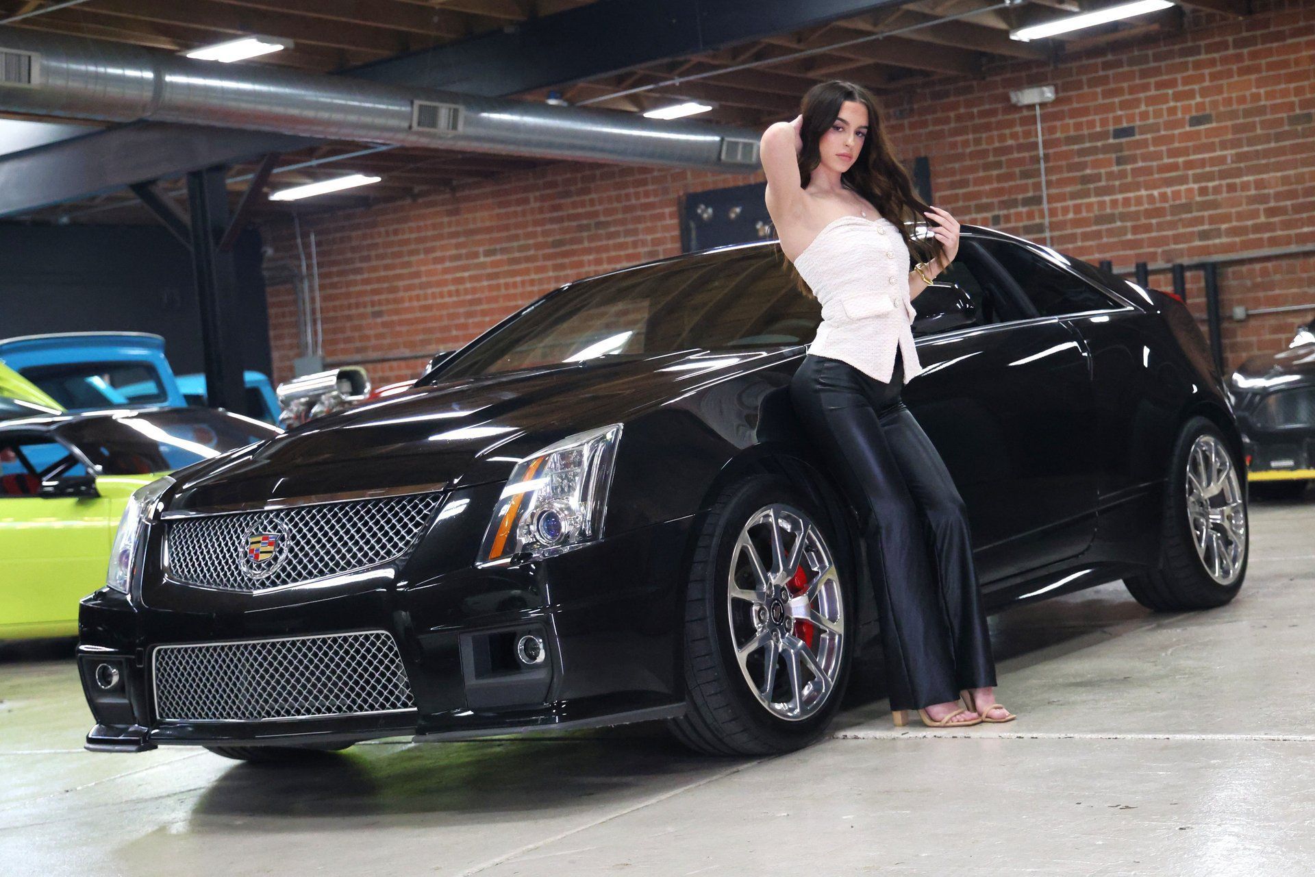Used 2014 Cadillac CTS V w/ Wood Trim Package RWD image 1
