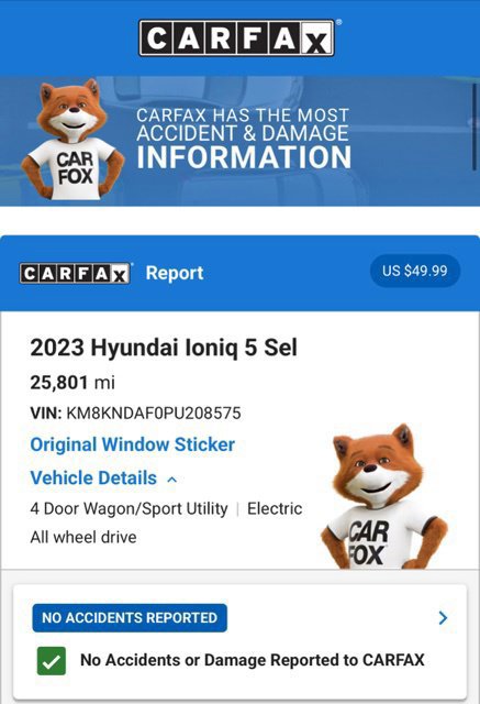 Used 2023 Hyundai Ioniq 5 SEL w/ Cargo Package AWD/4WD image 7