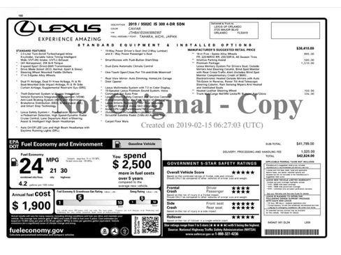 Used 2019 Lexus IS 300 RWD image 26